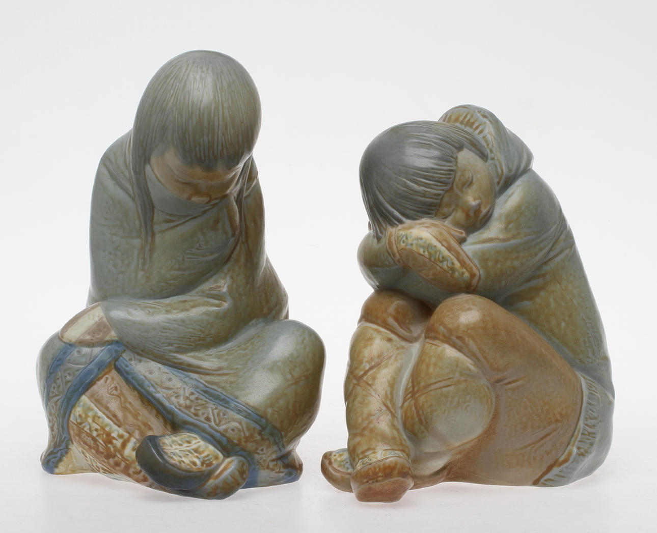FIGURINER, 2 st, Lladro, Spanien.