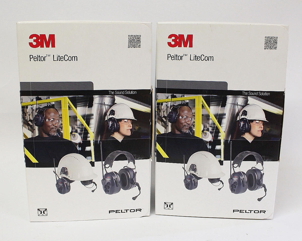 GEHÖRSCHUTZ/HEADSET, 2 Stück, 3M Litecom MT53H7, neu.