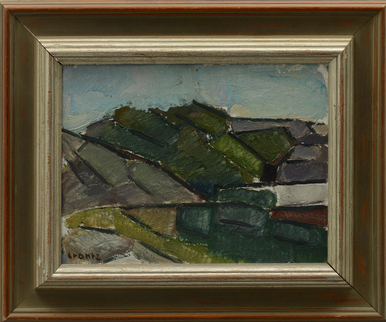 BENGT CRANTZ. olja på masonitpannå, sign.