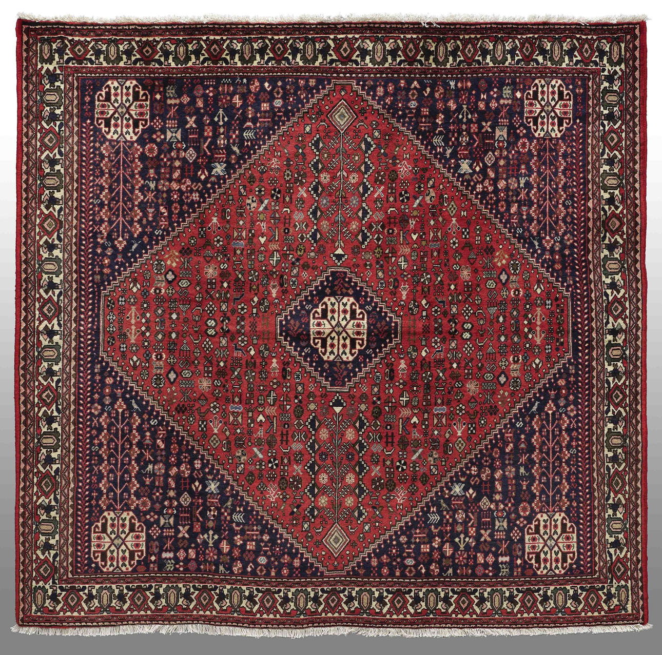 MATTA, persisk, abadeh, 200 x 203 cm.