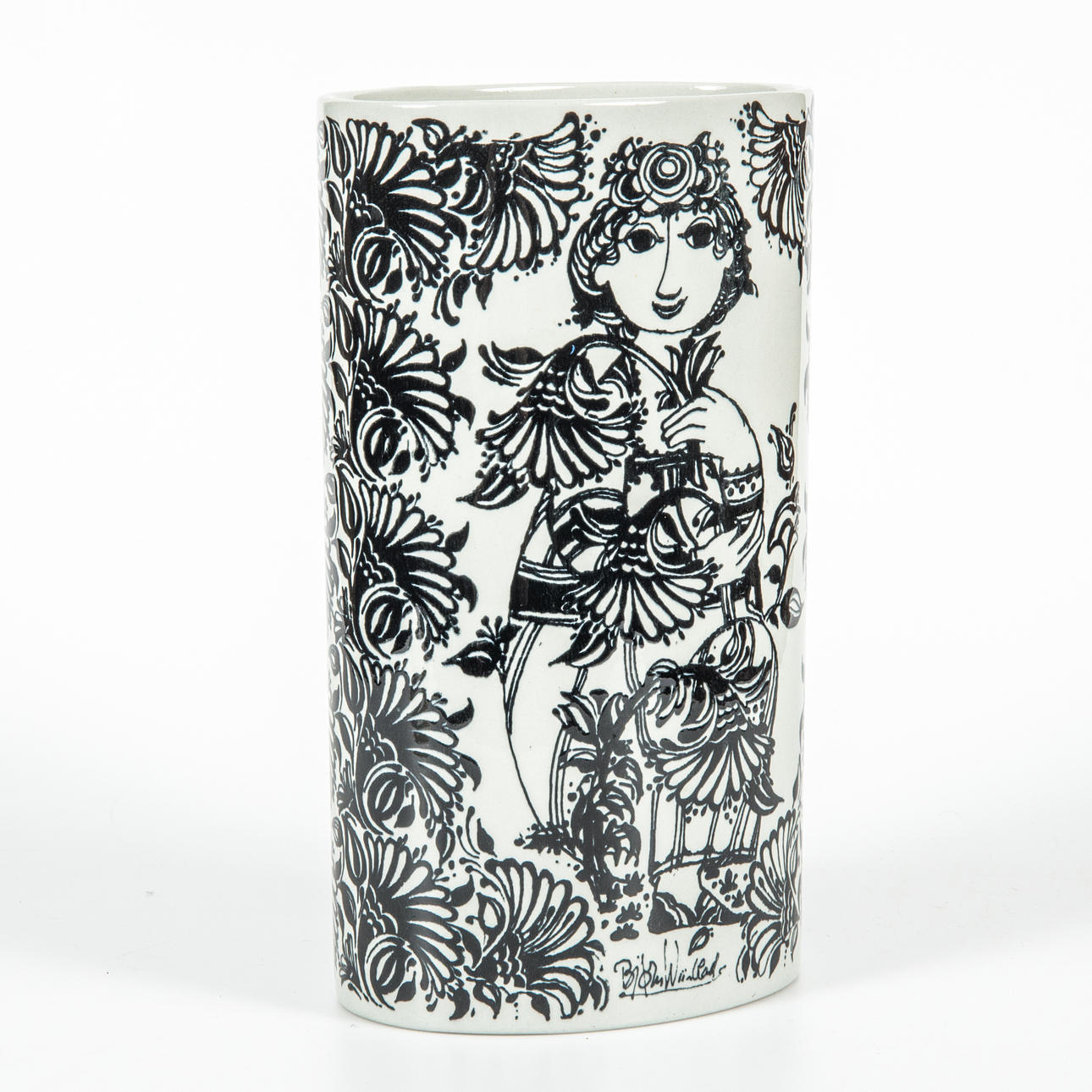 VAS, „Petunia“, Björn Wiinblad, Nymölle.