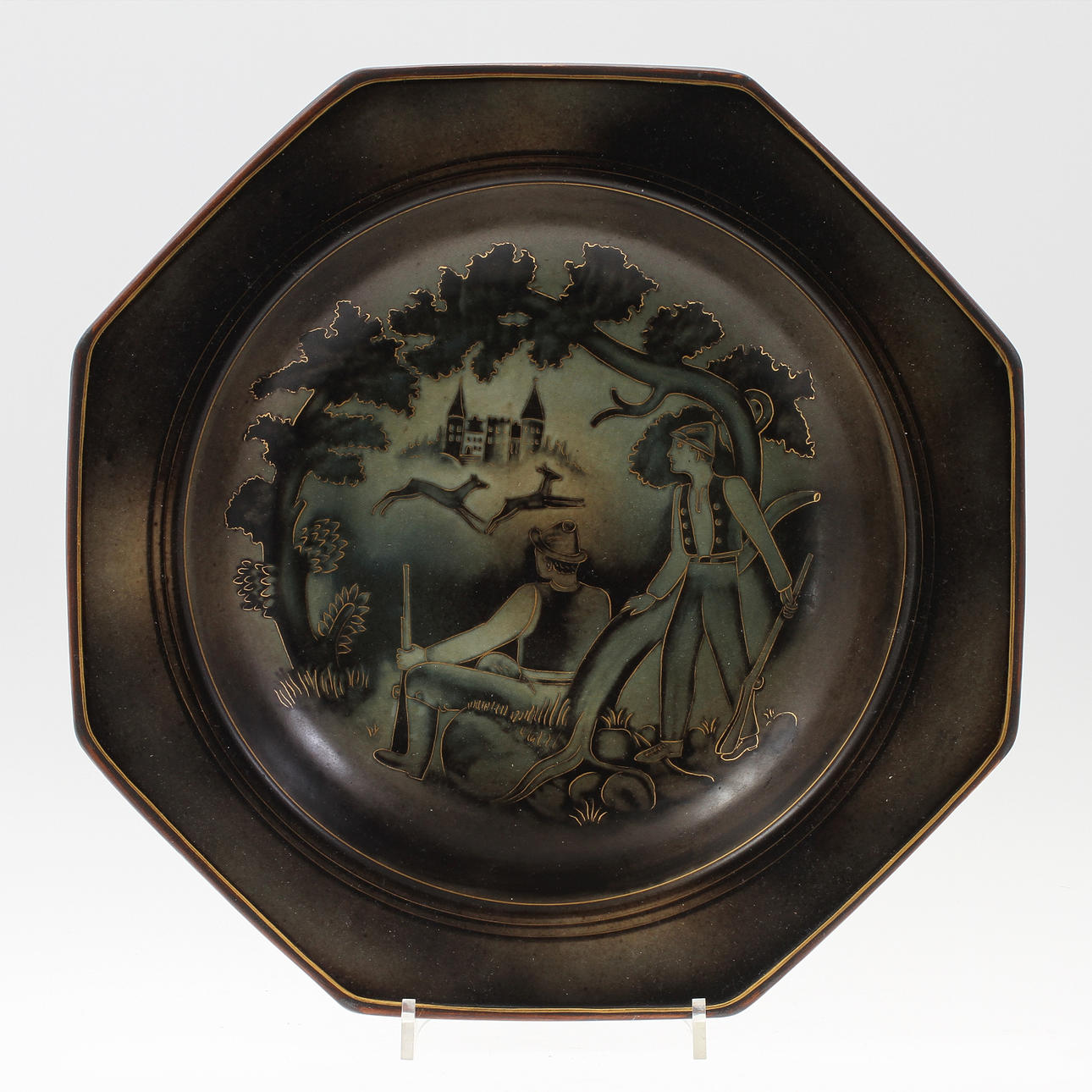 FAT, stengods, "Flambé", Gunnar Nylund, Rörstrand.