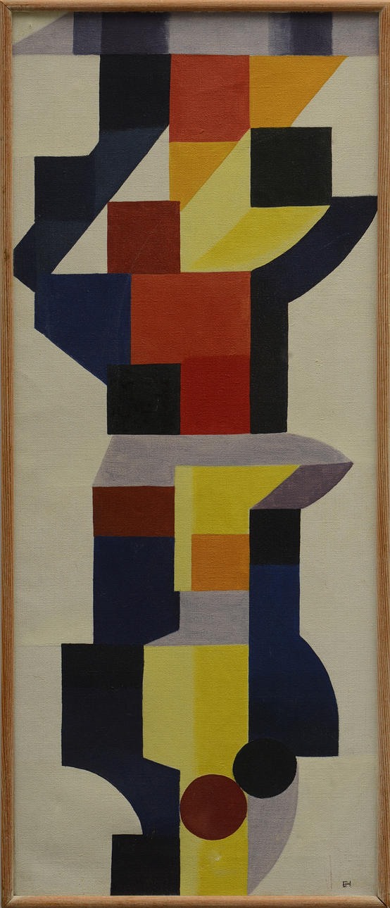 LARS-ERIK HUSBERG. olja på duk, sign.