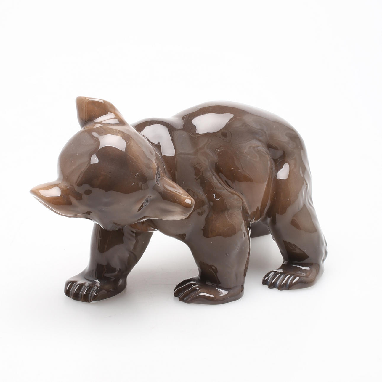 FIGURE in porcelain, bear, marked Rosenthal.