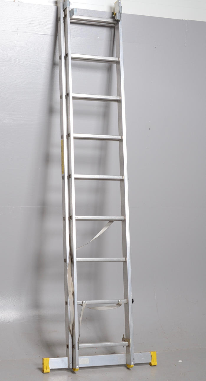 ALUMINIUM-STEGE, utdragbar.