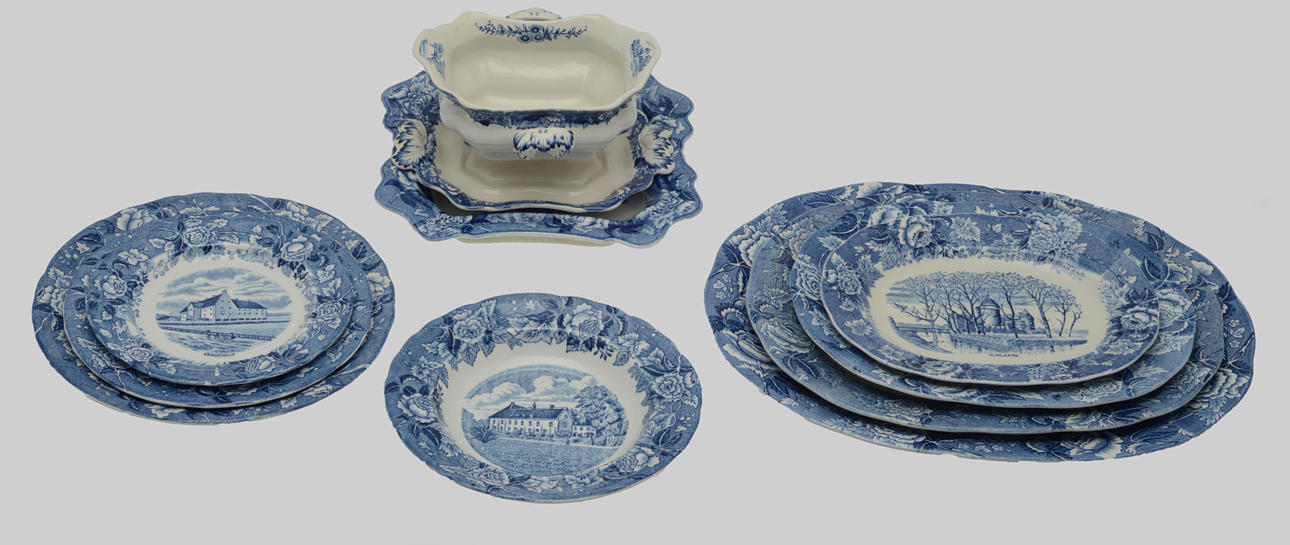 MATSERVIS, 93 delar, "Skåne", Rörstrand.