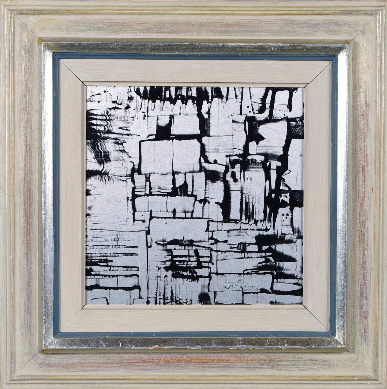 NOË DELIVEYNE. komposition, olja på pannå.