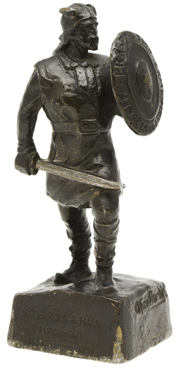 ALICE NORDIN. Skulptur, brons, signerad.