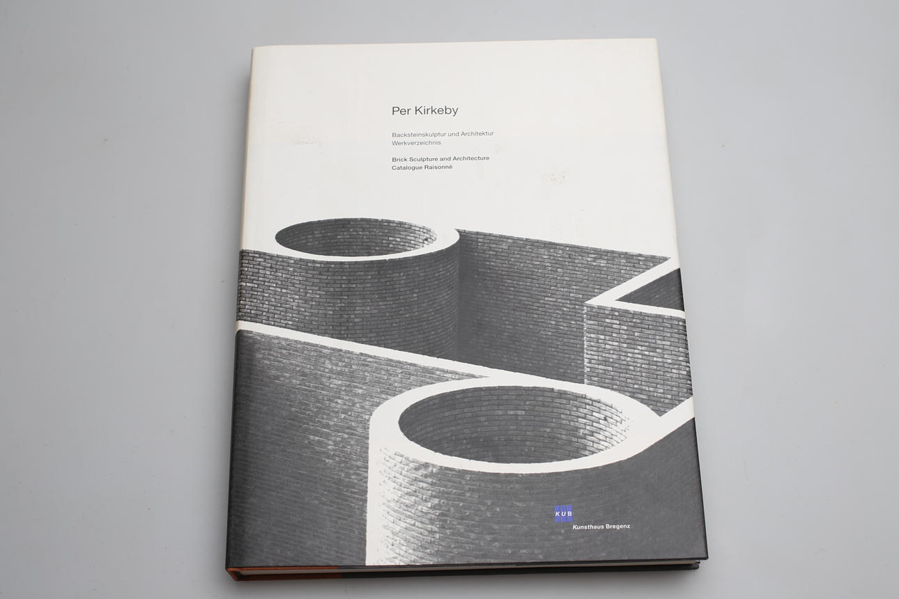 PER KIRKEBY, brick sculpture and architecture, catalog raisonné.