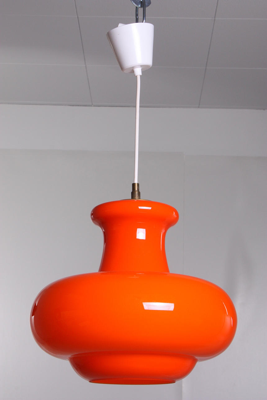 DECKENLEUCHTE, 60er / 70er Jahre.