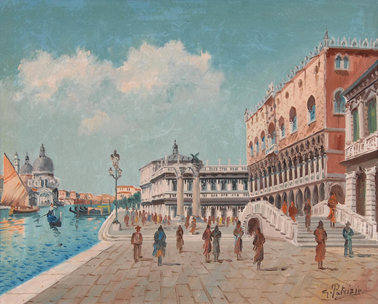 G: PATRIZIO. Italienische Landschaft.