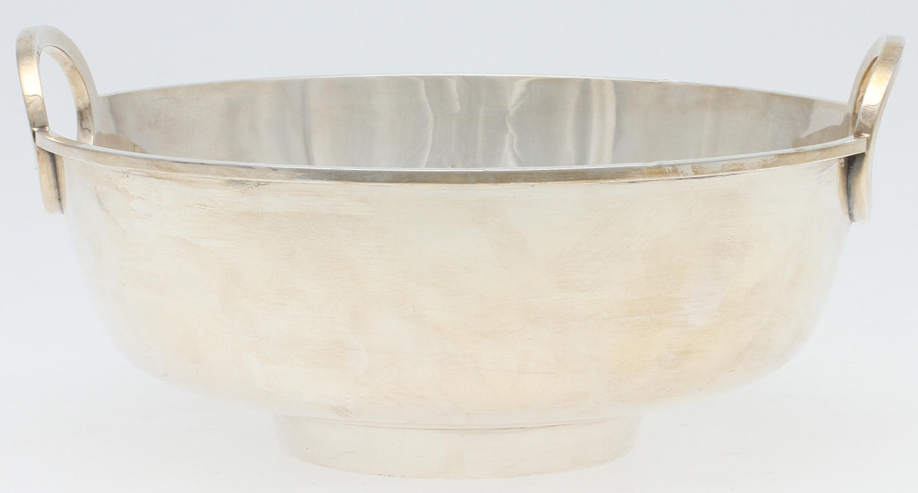 HÄNKELSKÅL, C.C Hermann, sterling silver, Danmark, 505 gram.