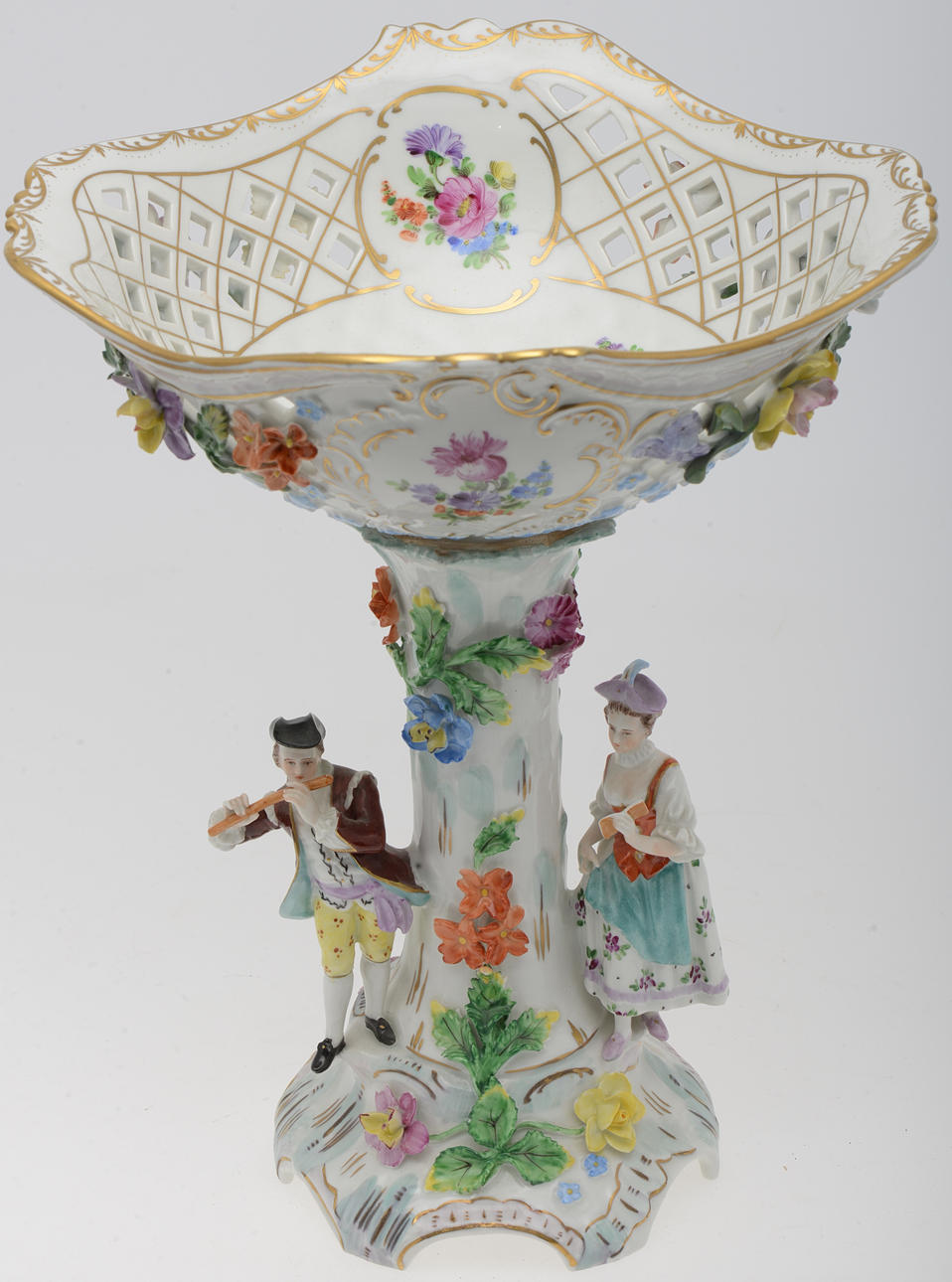 UPPSATSSKÅL, porslin, Dresden.