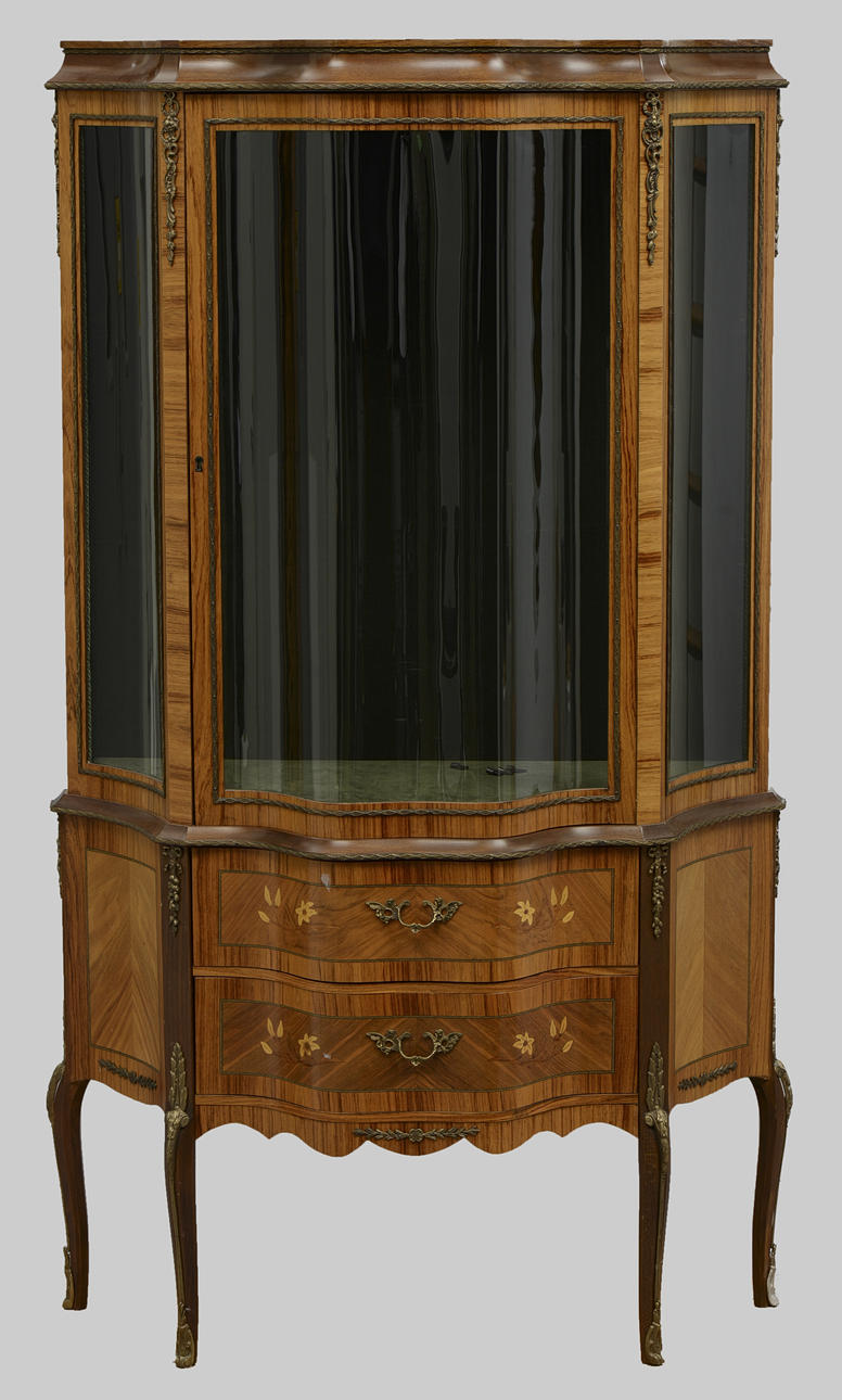 VITRINSKÅP, nyrokoko.