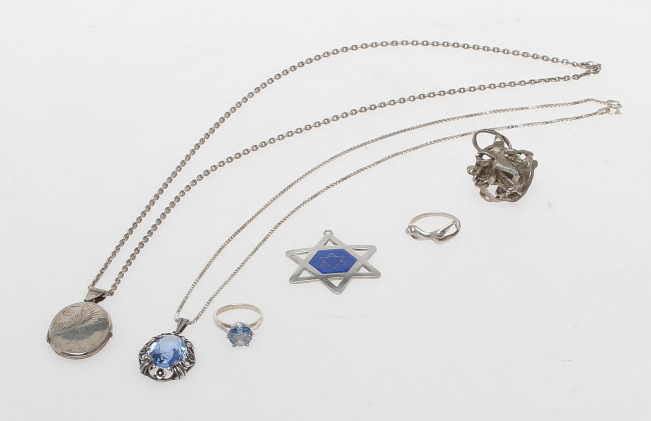 SMYCKEN, 6 delar, silver, 1900/2000-tal.