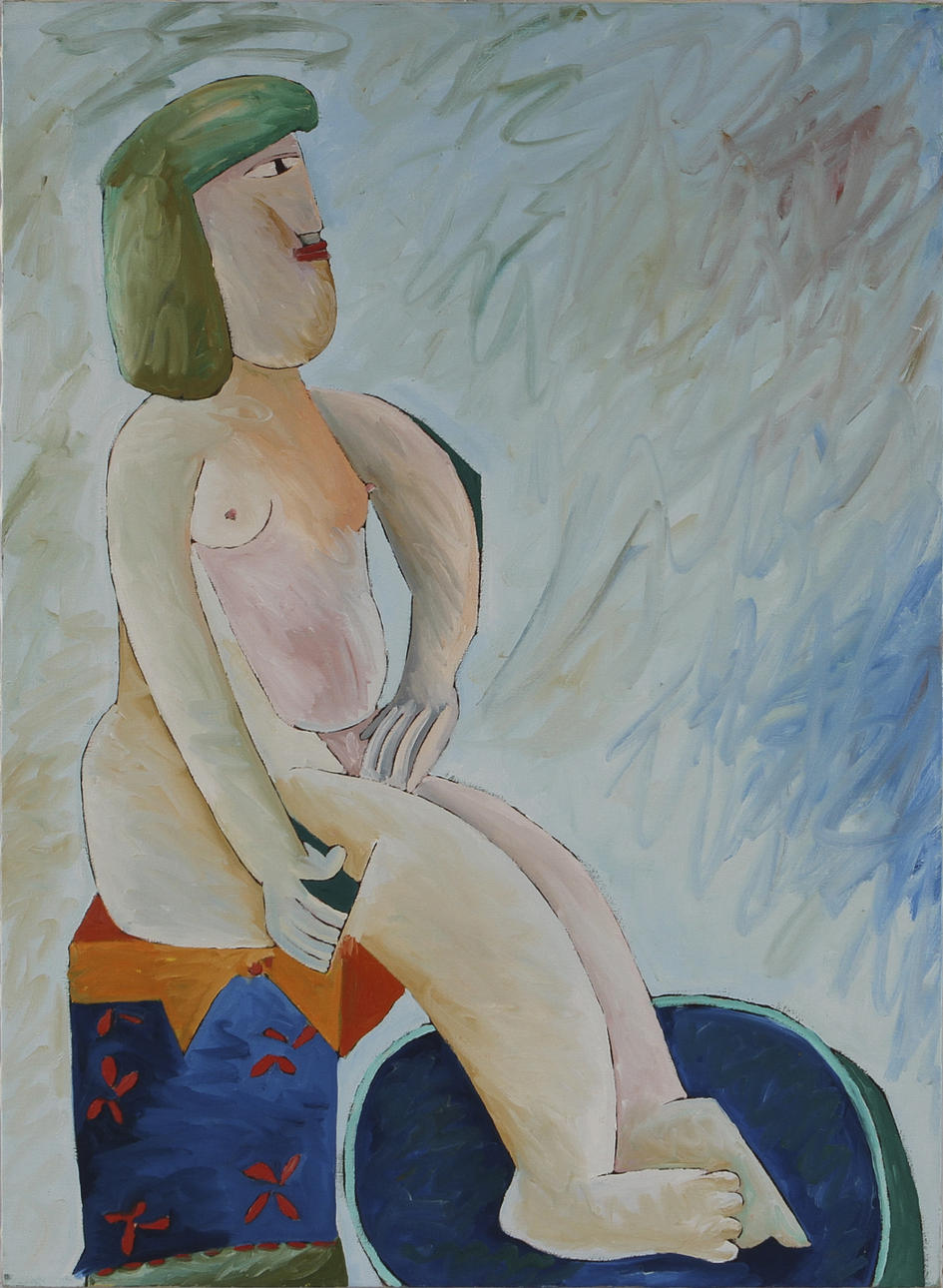 JOHNNY FORSSTRÖM. Olja på duk. Signerad och daterad 1987 a tergo.