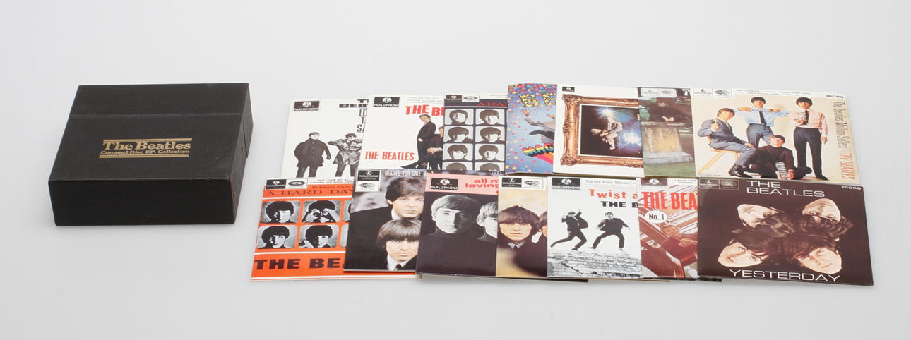 CD SKIVOR, The Beatles collection.