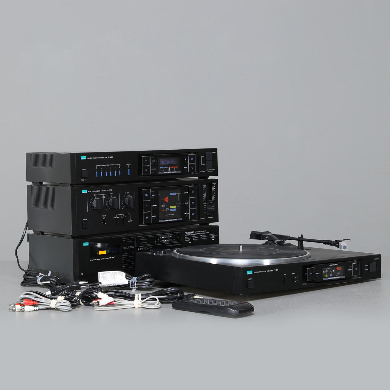 STEREO COMPONENTS, Sansui, Japan, early 1980s.