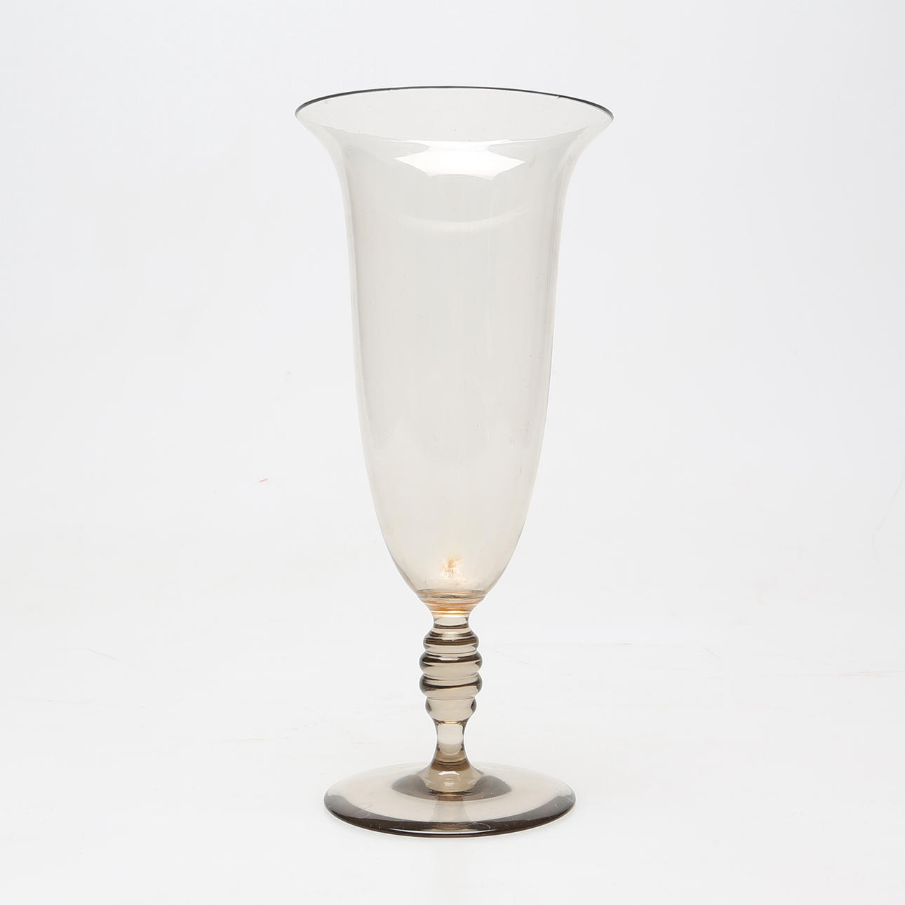 VASE, glass, possibly Simon Gate, Sandvik.