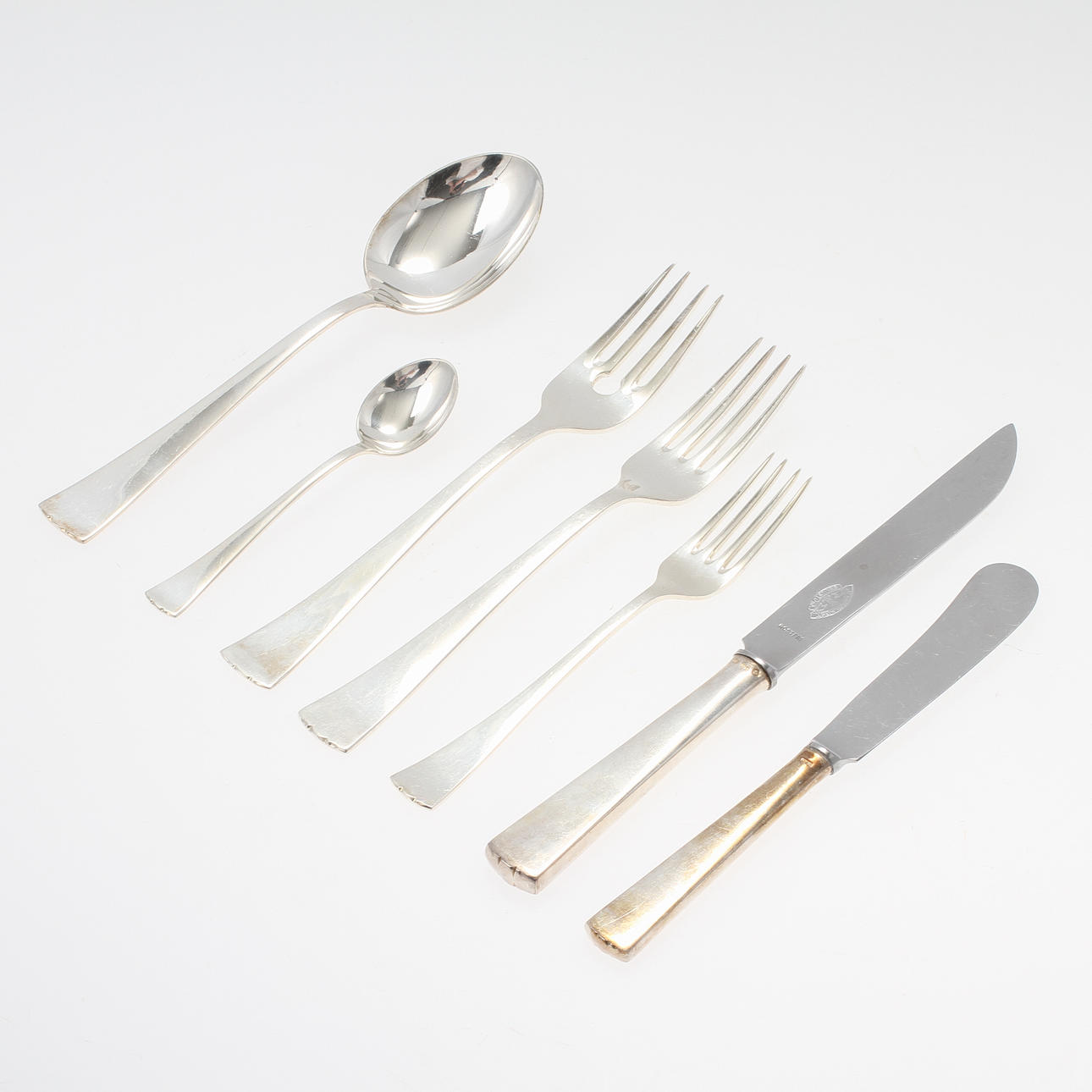 BESTICKSERVIS, 95 delar, silver, "Diplomat".