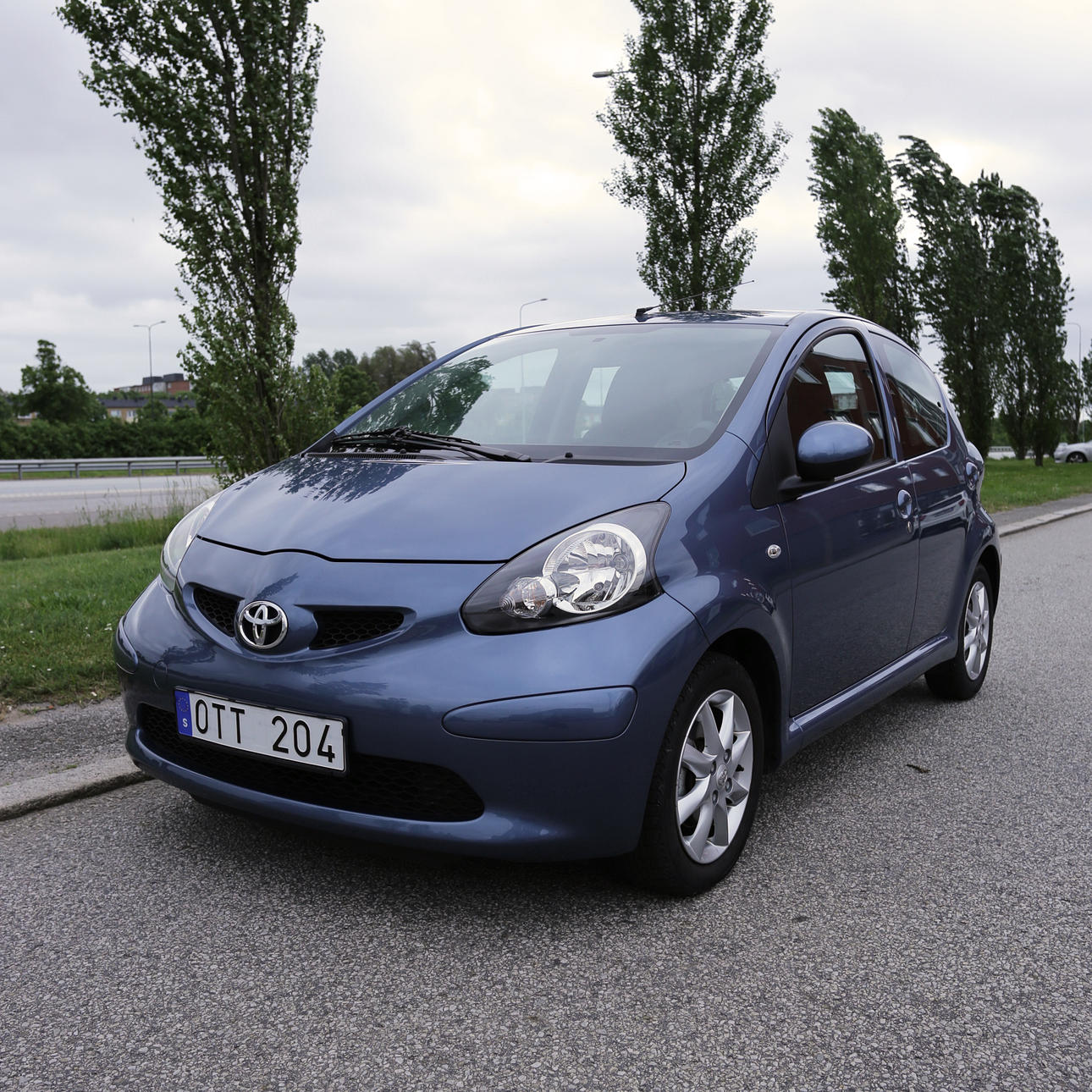 BIL, Toyota Aygo, årsmodell 2008.
