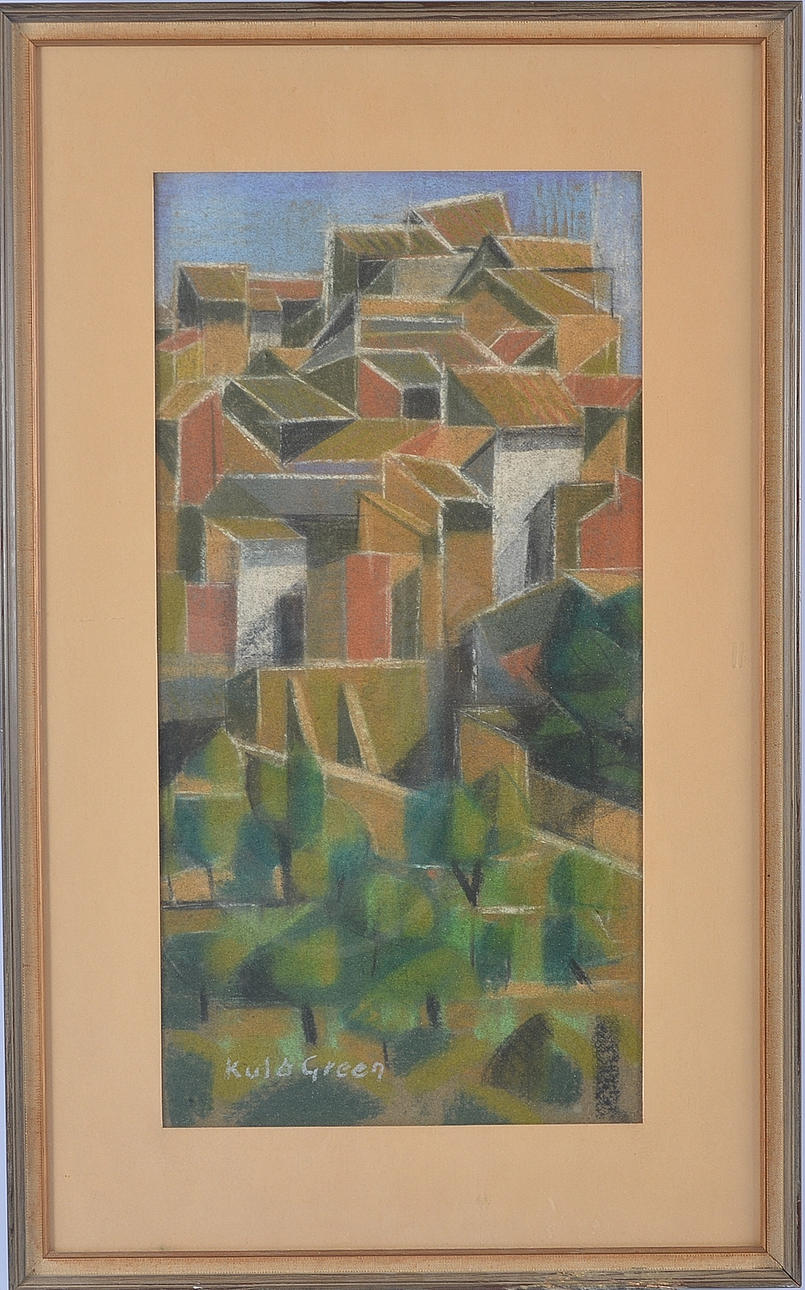 KULO GREEN. Pastell.