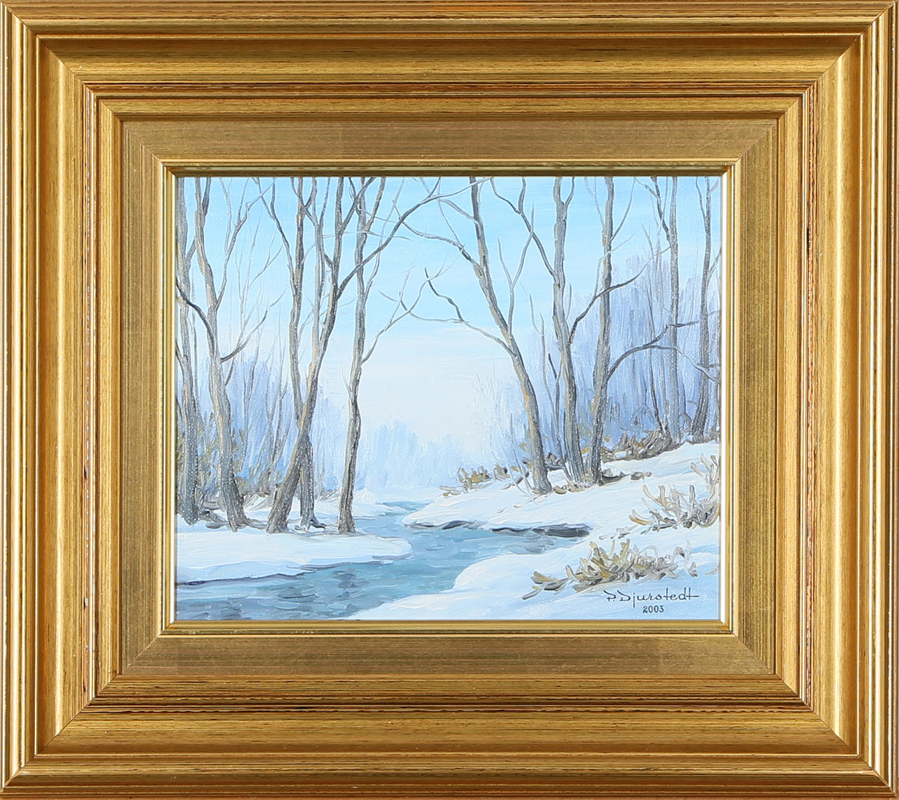 PATRIK DJURSTEDT. oil on canvas, signed, dated 2003.