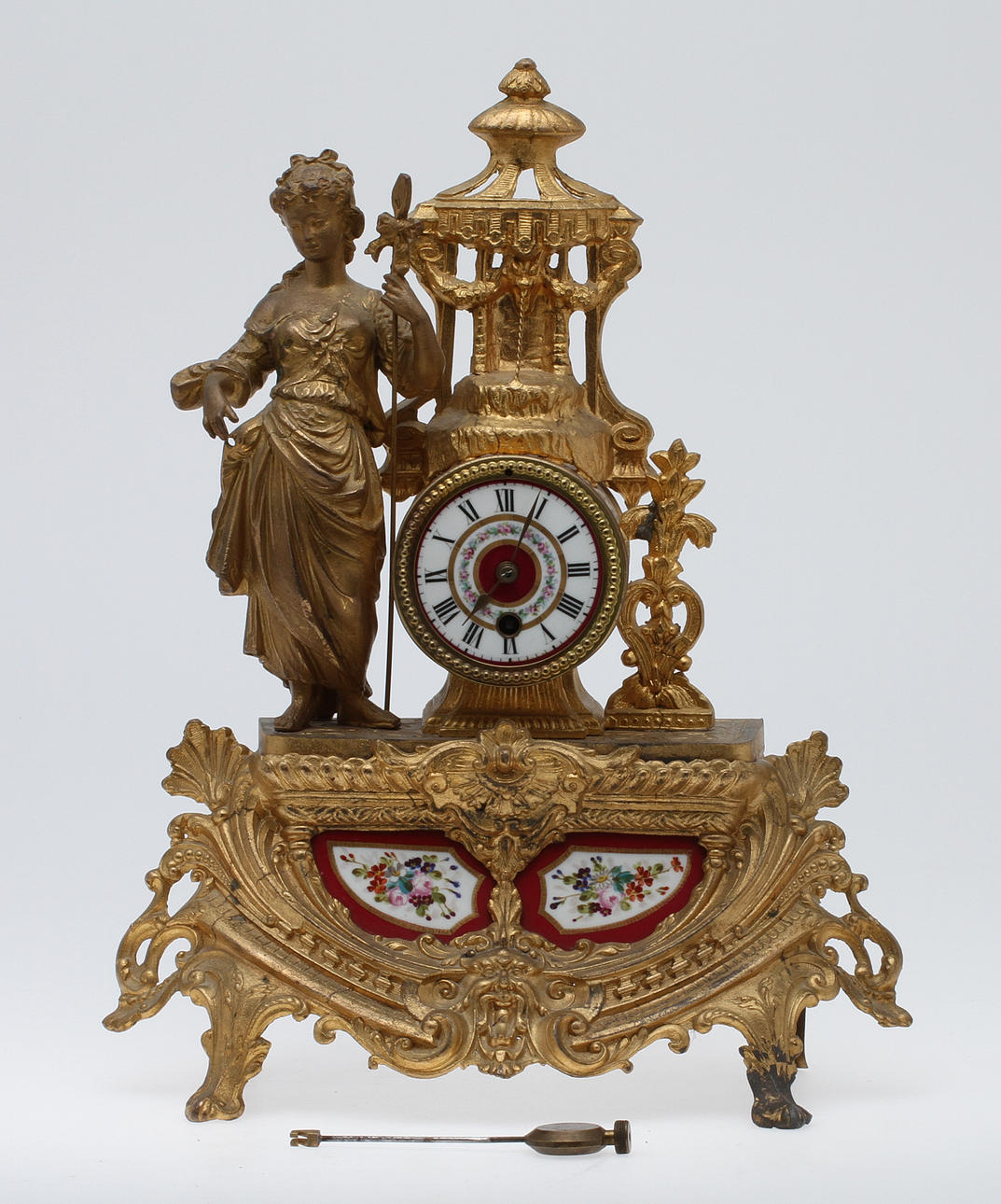 BORDSPENDYL, nyrokoko, 1800-tal.