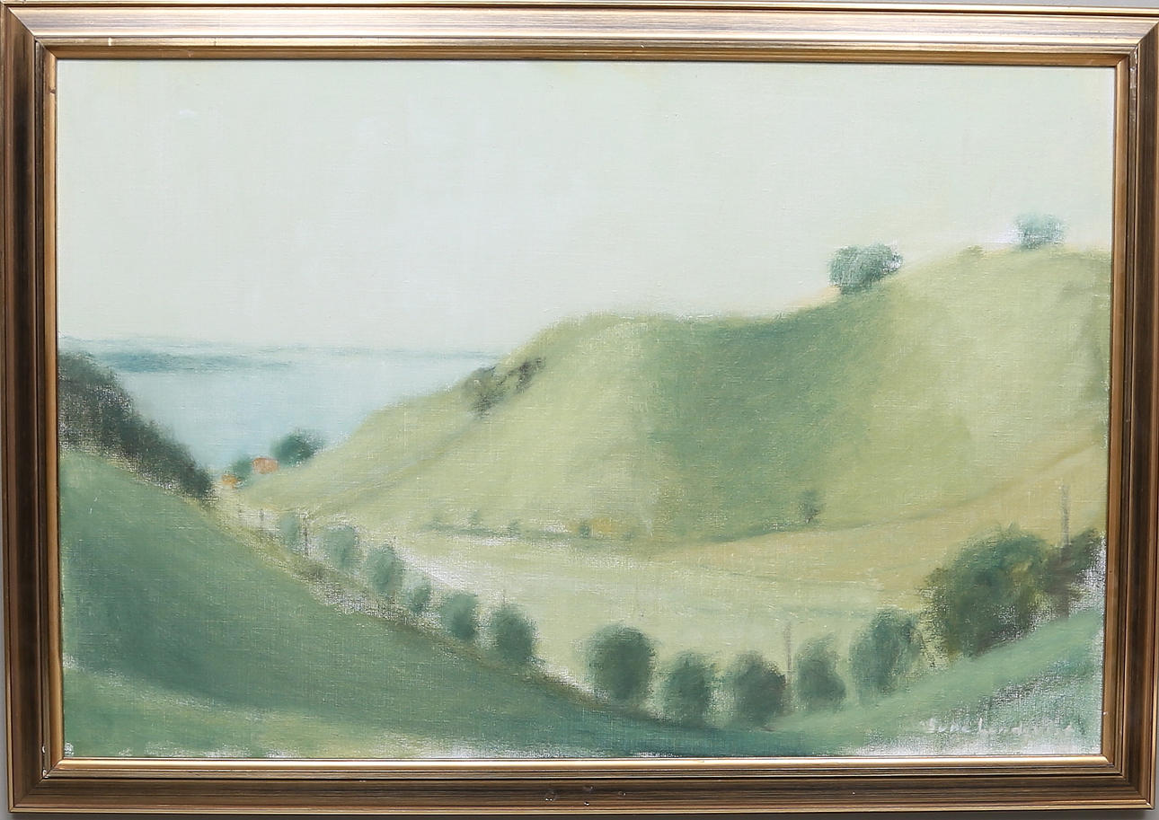 SUNE LUNDQVIST. Olja på duk.