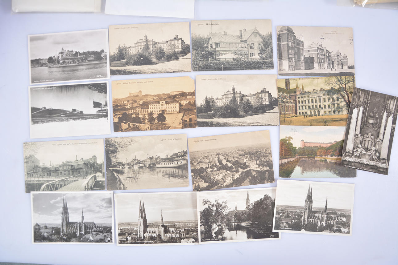 VYKORT, bl a Halland, 18/1900-tal.