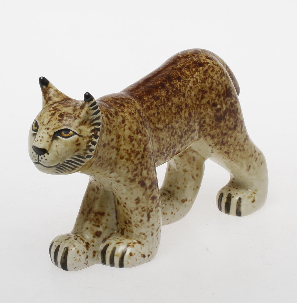 FIGURIN, stengods, "Lokatt" Lisa Larson.