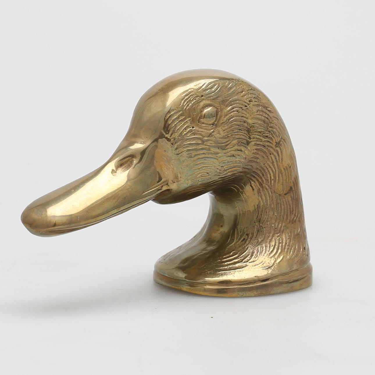 FLASKÖPPNARE, gulmetall, anka, 1900-tal.