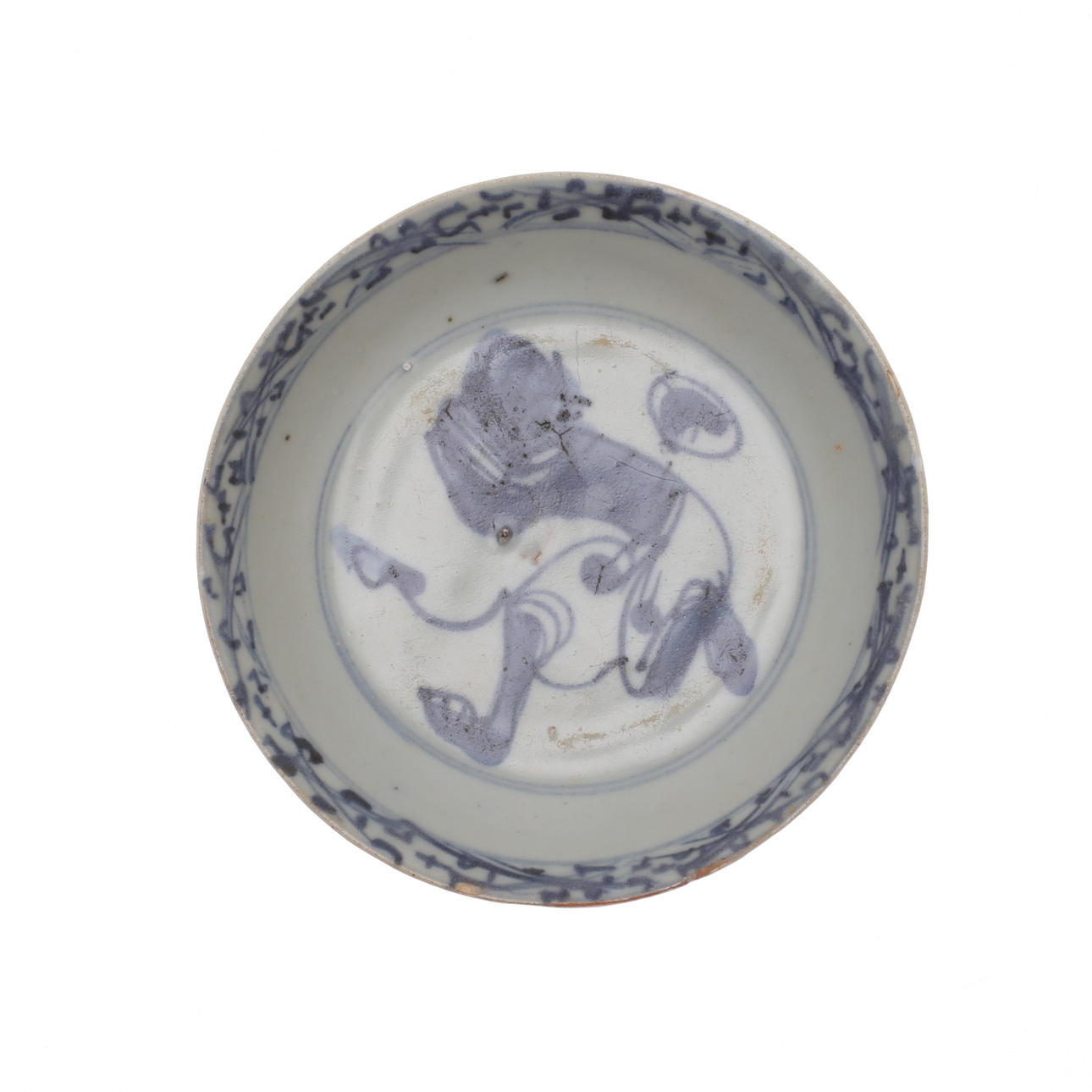 FAT, porslin, Kina, Ming, 1600-tal.