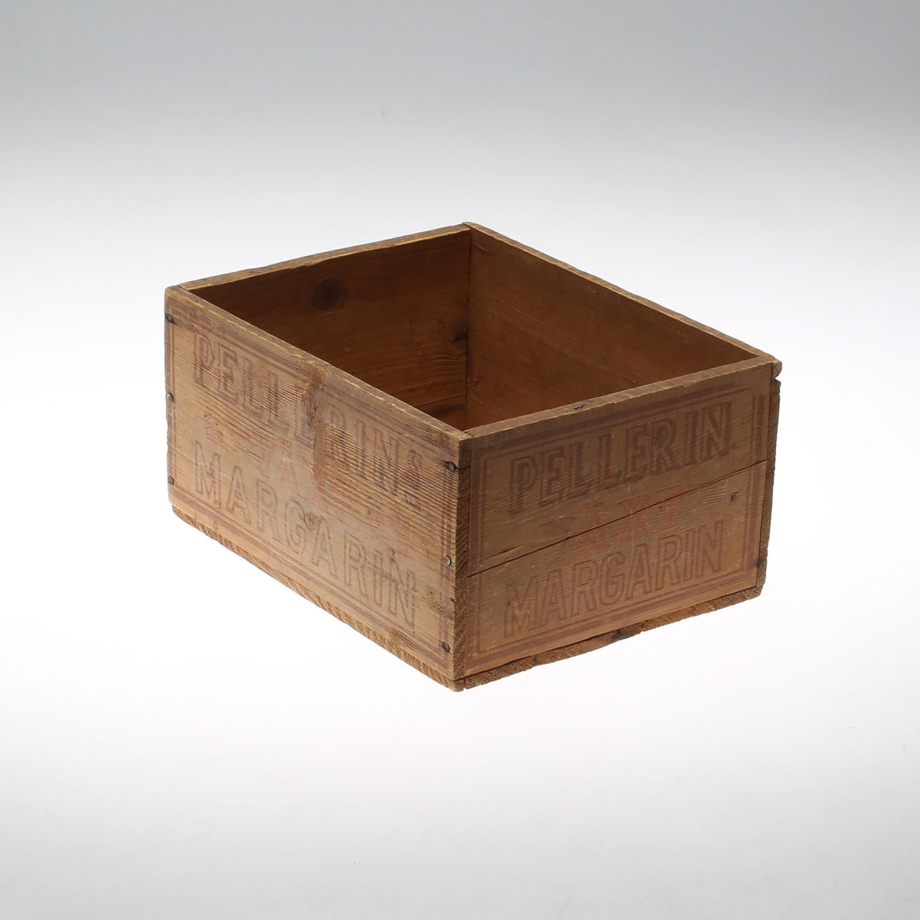 LÅDA, trä, Pellerins Margarin, 1900-talets första hälft.