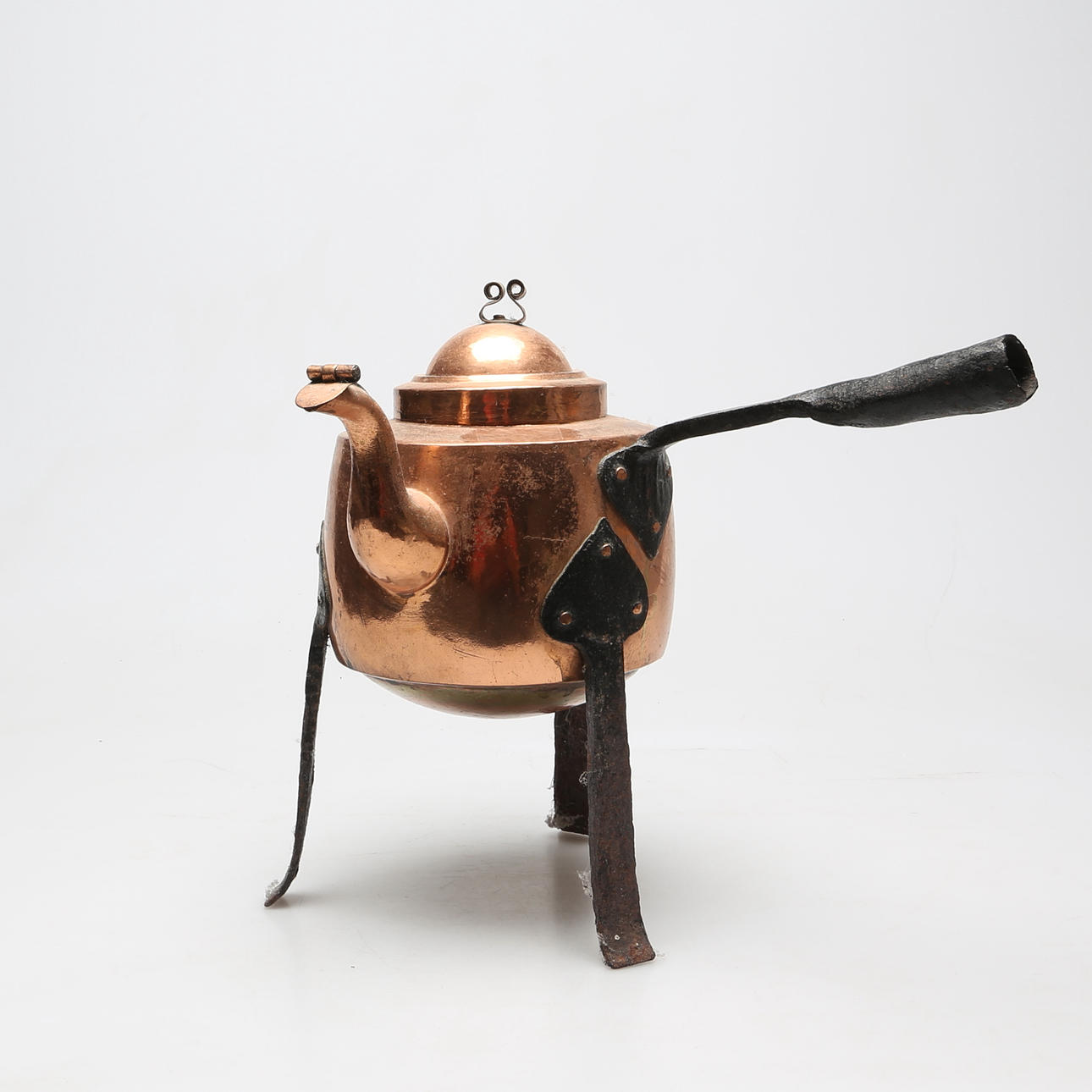 KOPPARKANNA med lock, 1900-talets början.