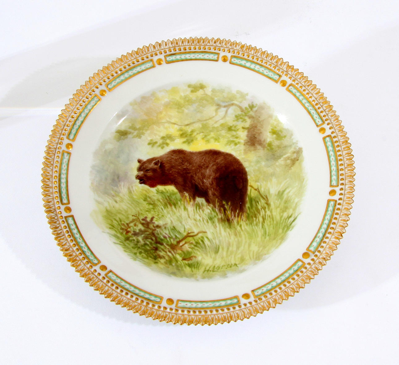 ROYAL KOPENHAGEN. TELLER FAUNA DANIKA.