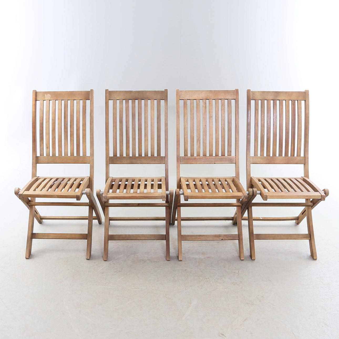 TRÄDGÅRSSTOLAR,4 st, Brefab Sweden.