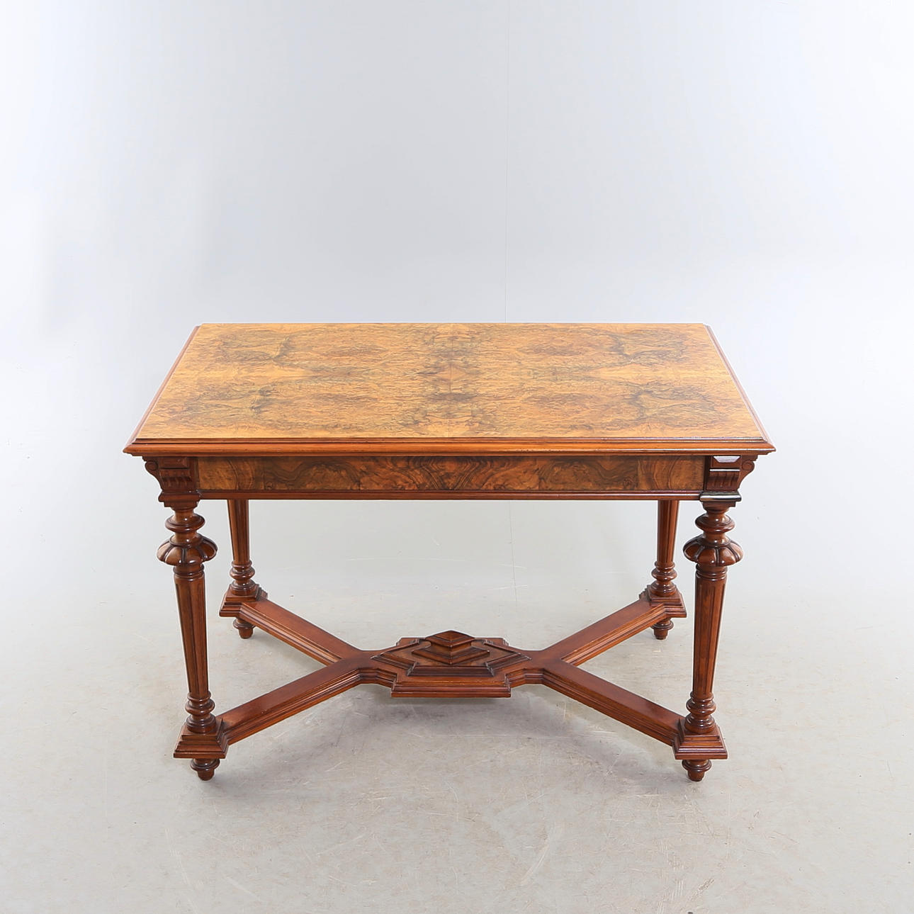 SALON TABLE, late 1800s.