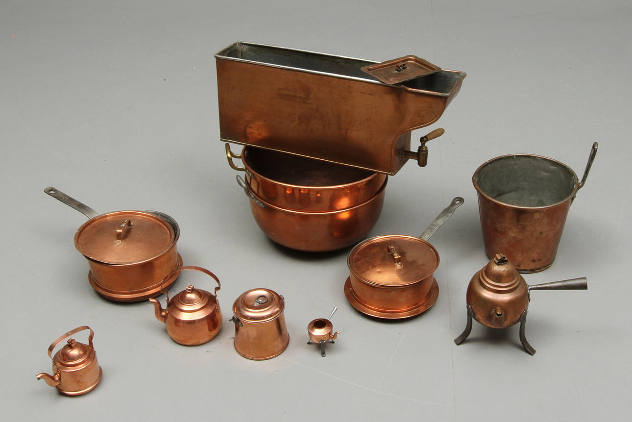 PARTI KOPPAR, 18 och 1900-tal.