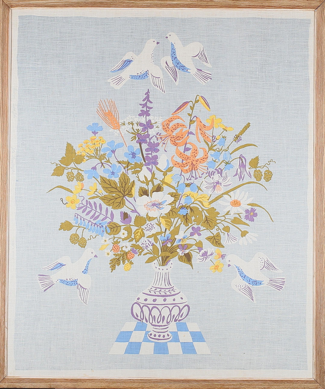 LISBETH JOBS. KÄDENJÄLKI, "Kyhkyset", Työn Kädenjälki.