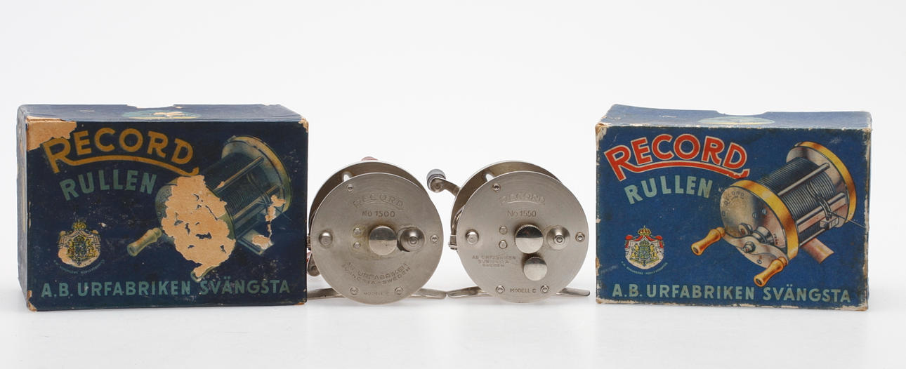 FISKERULLAR, 2 st, Record 1500 samt 1550.