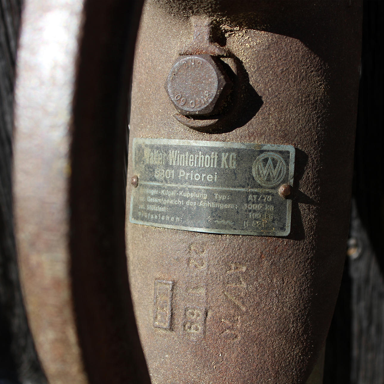 DRAGANORDNING FÖR VAGN.