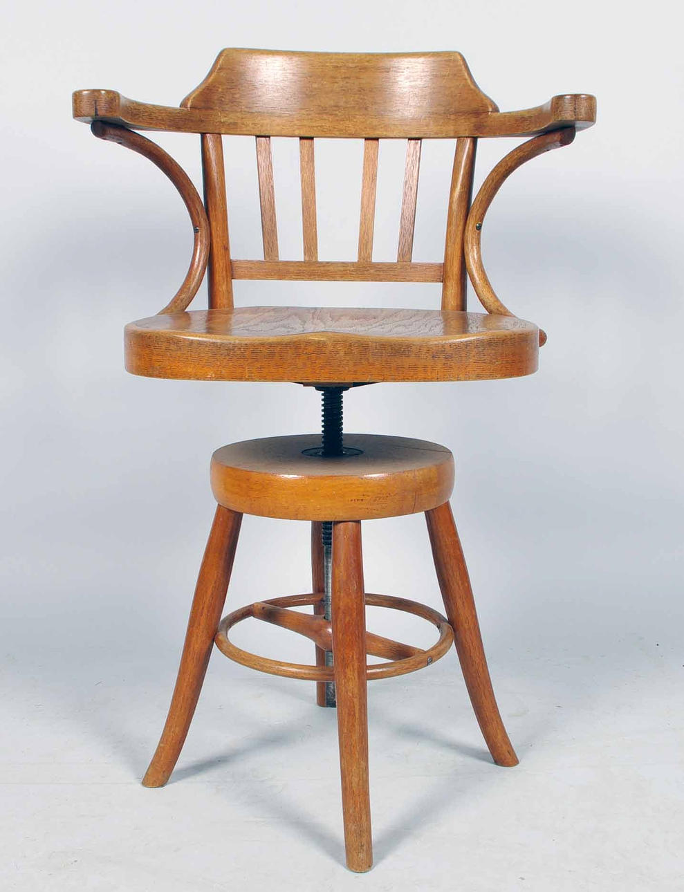 KONTORSTOL, ek, tidigt 1900-tal.