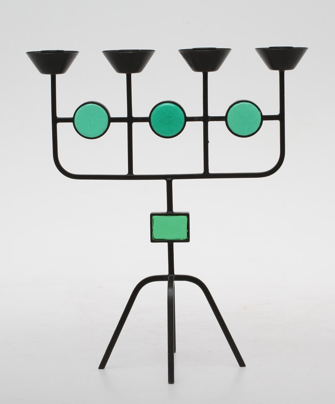 LJUSSTAKE, glas och smide, Erik Höglund, 1900-tal.