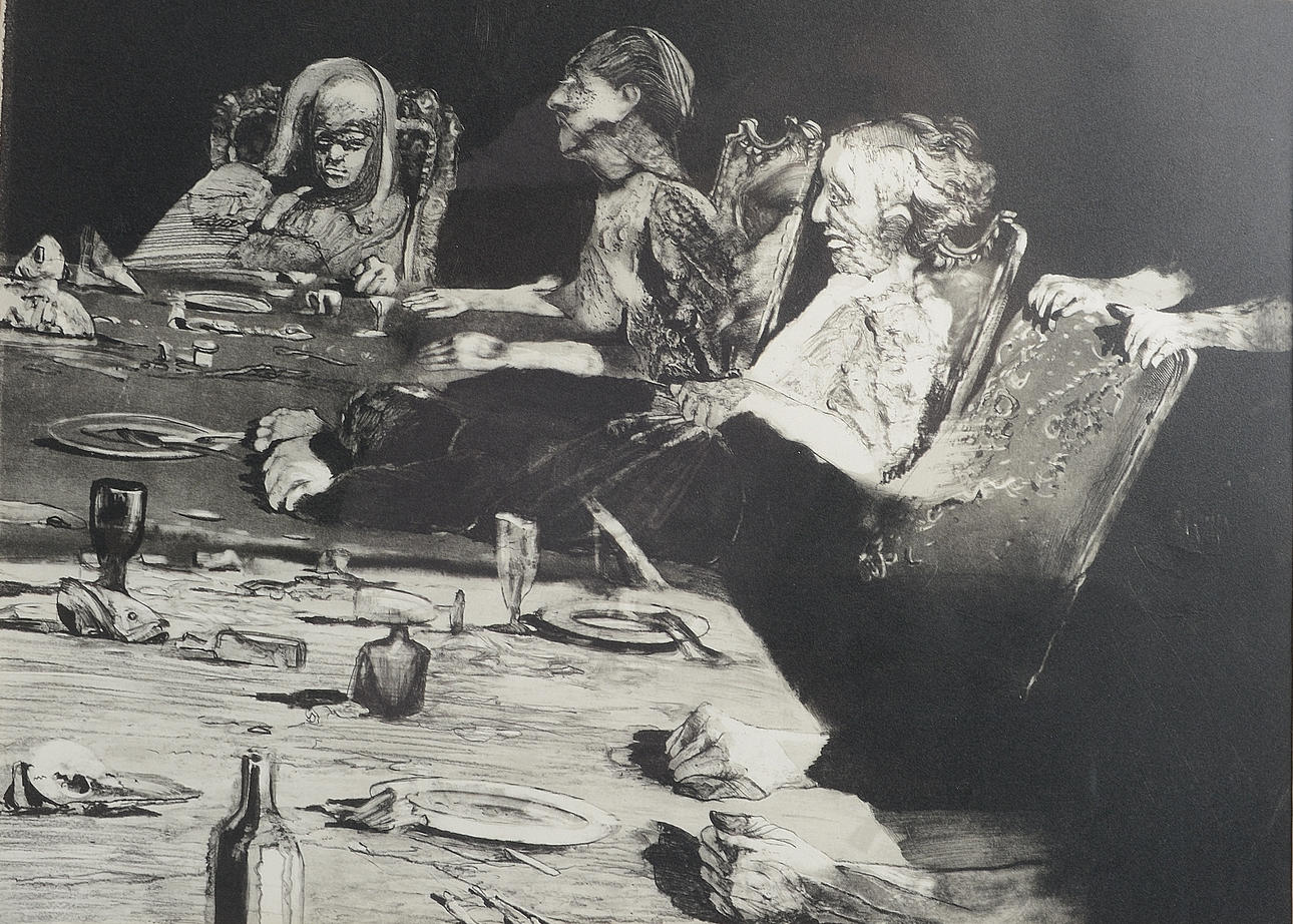 ROJ FRIBERG. Lithograph.