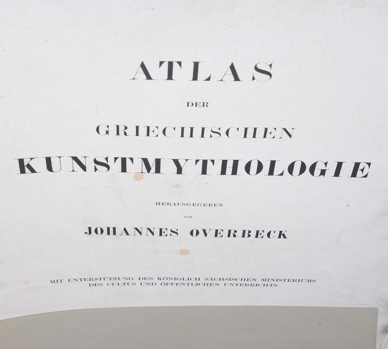 MYTOLOGISK ATLAS, Tyskland.