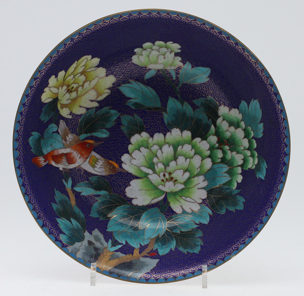 SKÅL, cloisonné, Kina, 1900-tal.