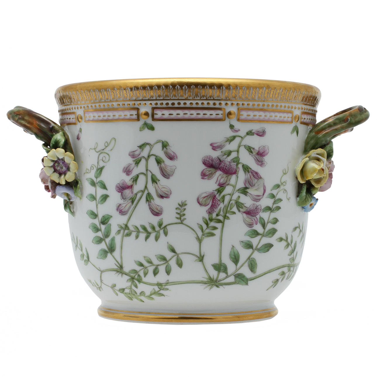 VINKYLARE. "Flora Danica", porslin. Den Kongelige Porcelainsfabrik, Danmark 1923.