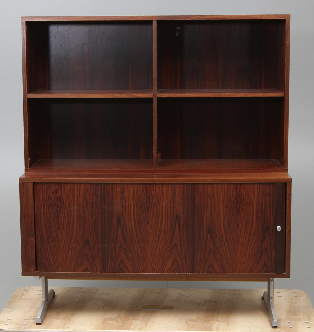 HYLLA, jakaranda/aluminium, ca 1960.