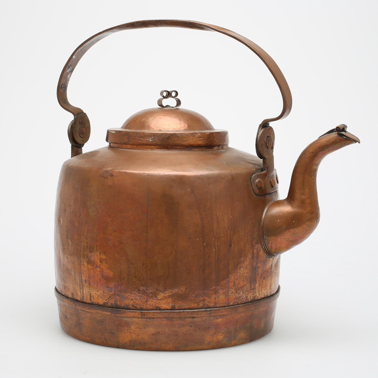 COFFEE POT, large model, copper, marked CAA Malmö, 19th century.